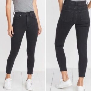 Marine layer Black Vintage Straight Jeans for Women